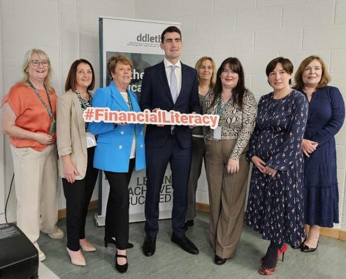 Minister For Finance Visits DDLETB AES North West